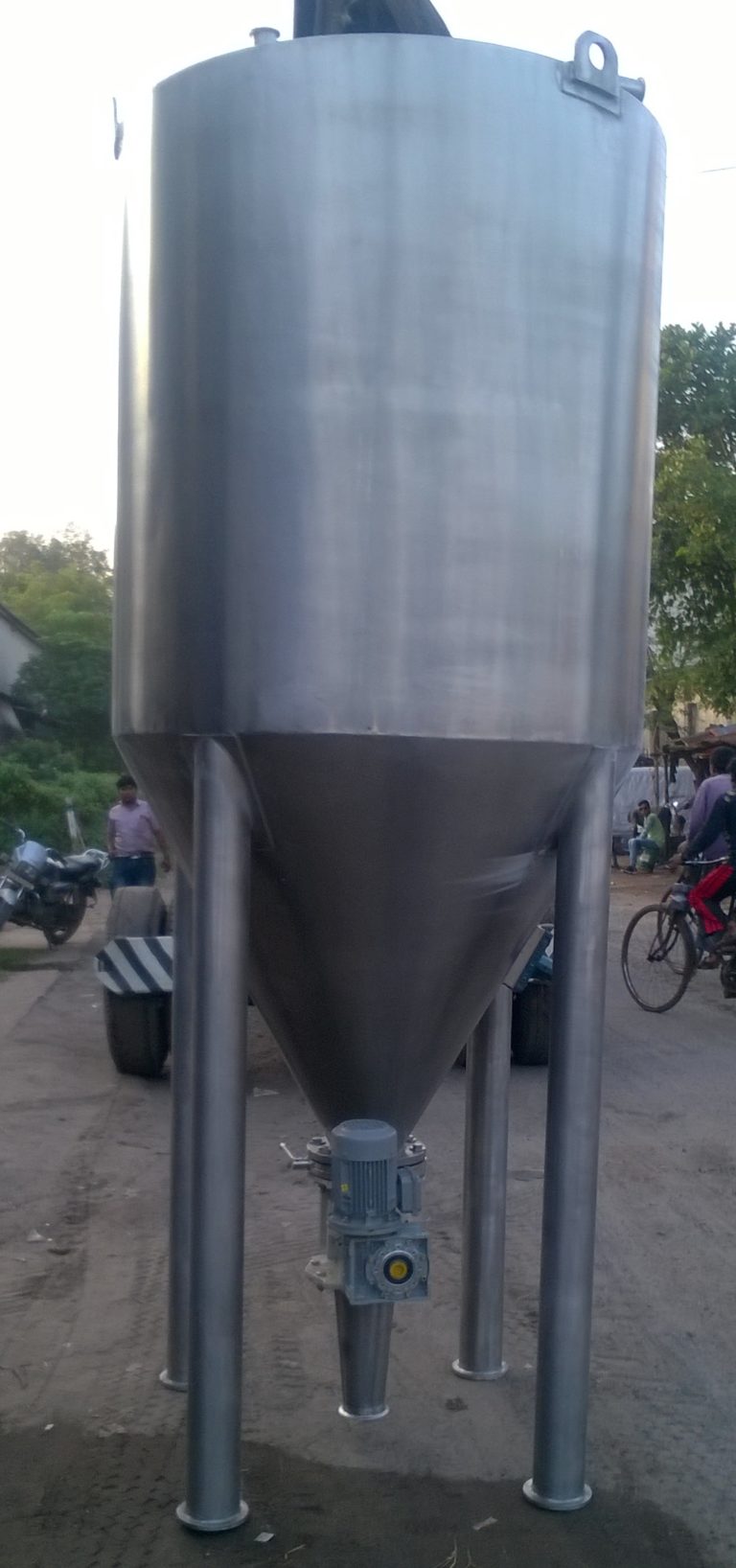 stainless steel silo