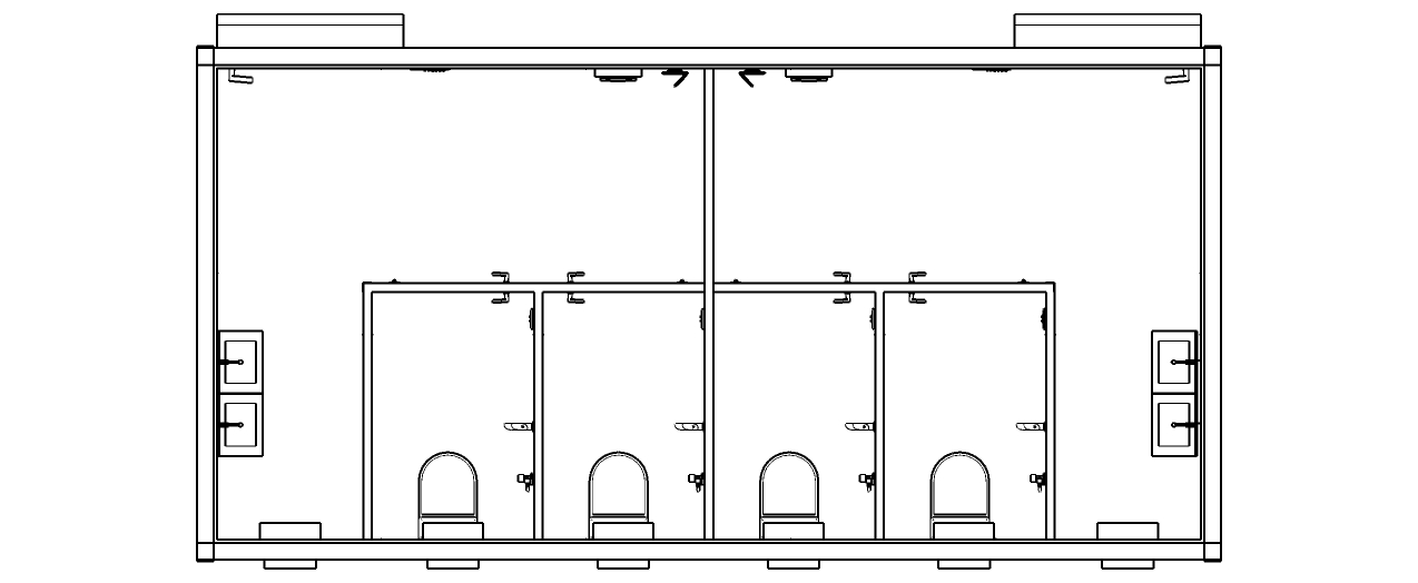 Restroom Toilet Container - Mechwat