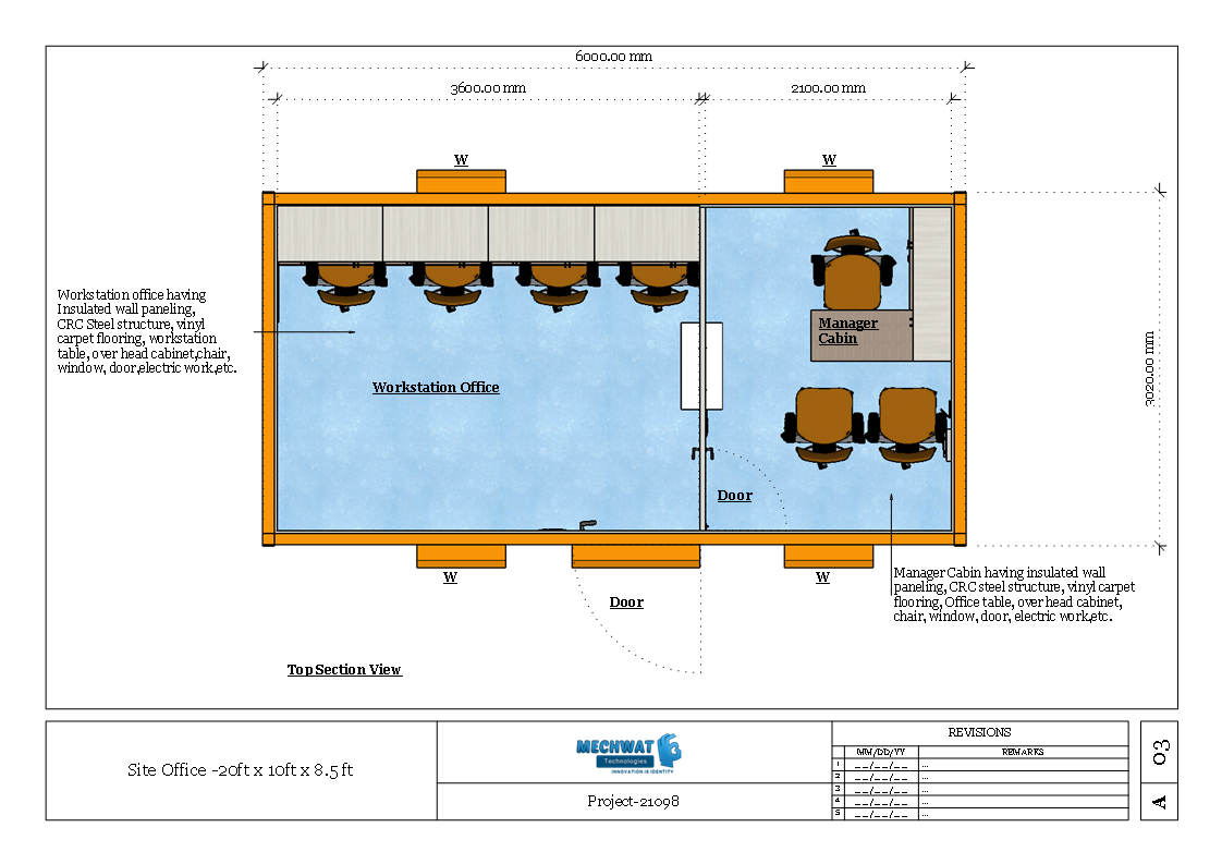 Prefab Container Office-1802