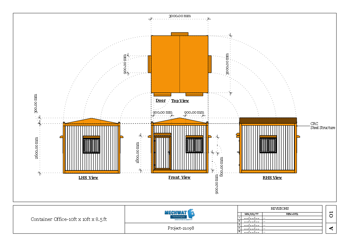 Prefab Container Office-901 - Mechwat