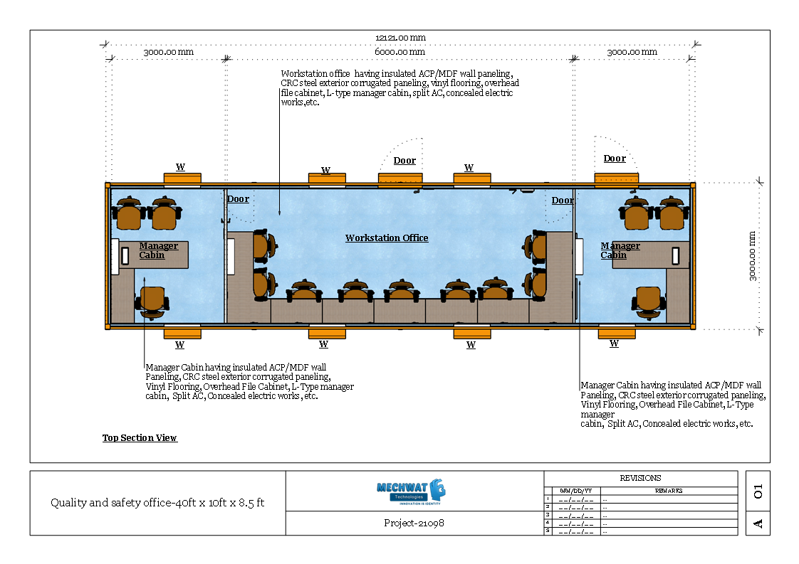 Prefab Container Office-3608