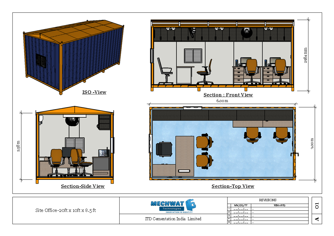 Prefab Container Office-1803