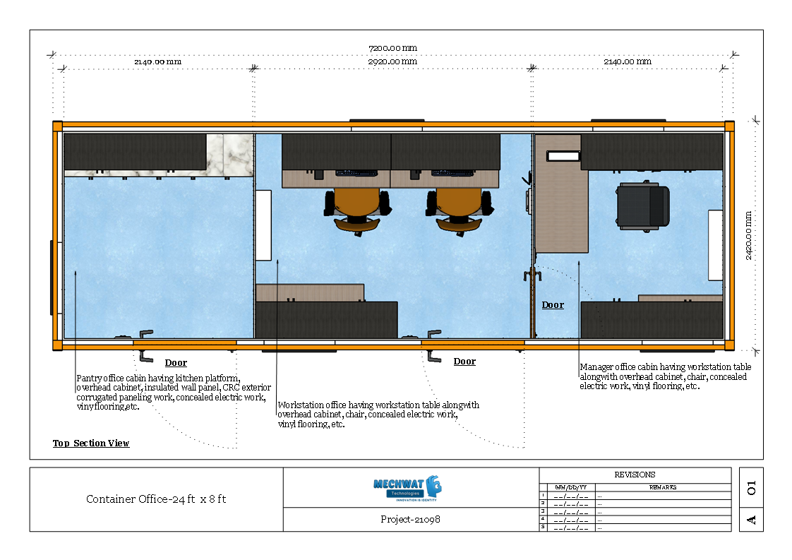 Prefab Container Office-1601