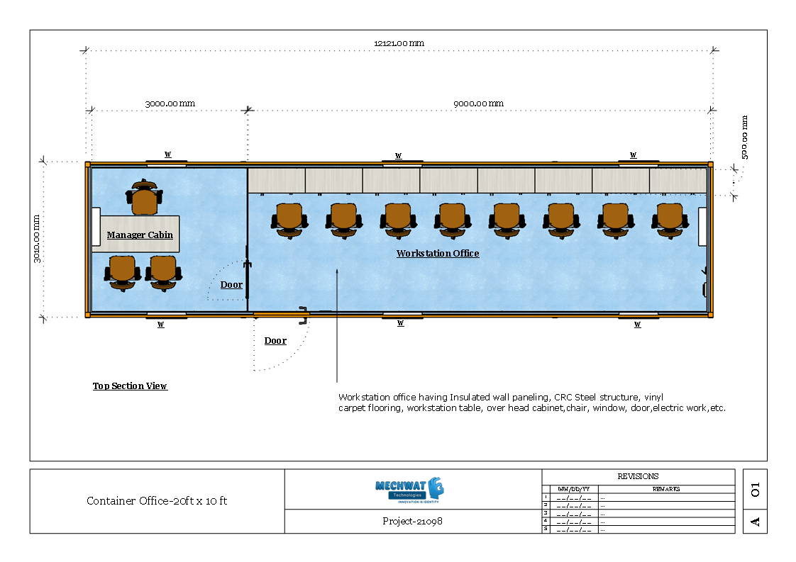 Prefab Container Office-3614