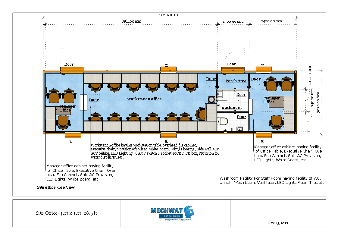 Prefab Container Office-3603