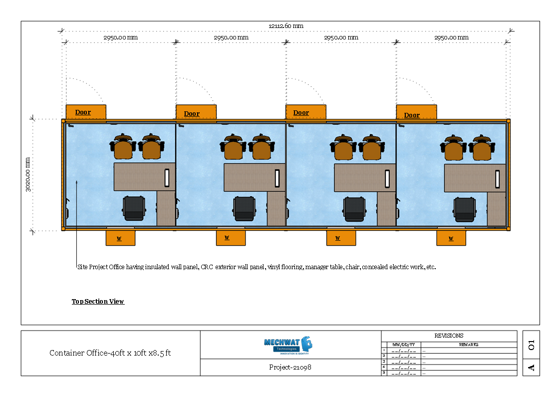 Prefab Container Office-3616