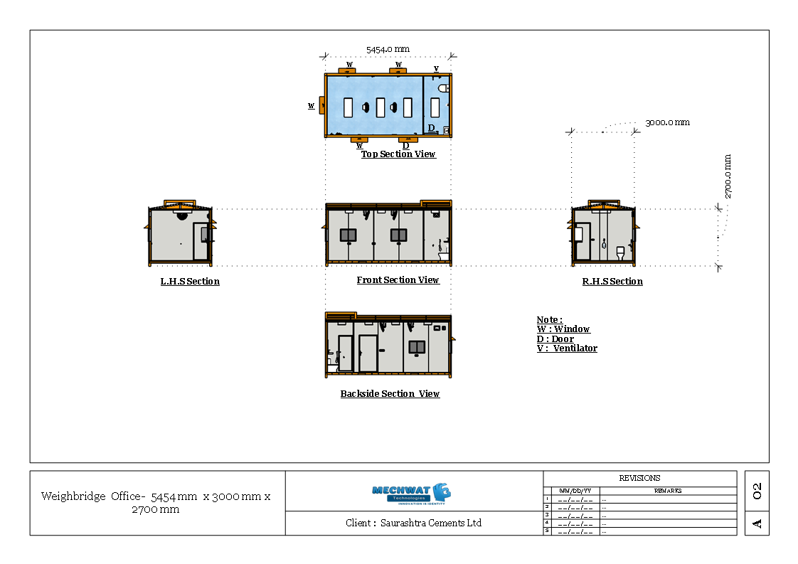 Prefab Container Office-1807